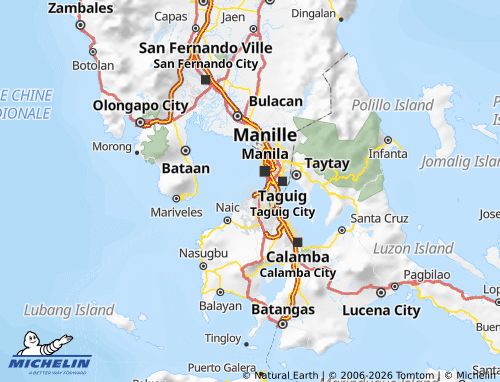 Mappa MICHELIN Cavite - ViaMichelin
