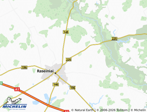 Mappa MICHELIN Gruzdiškė - ViaMichelin