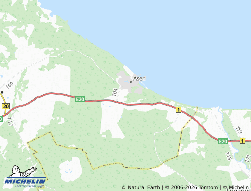 Carte MICHELIN Kõrtsialuse - ViaMichelin