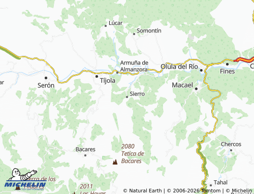 Mapa MICHELIN Sierro - ViaMichelin