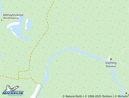 MICHELIN Uslanka map - ViaMichelin