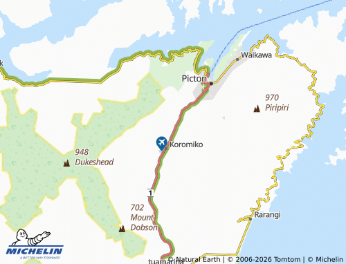 Mapa MICHELIN Mount Pleasant - ViaMichelin