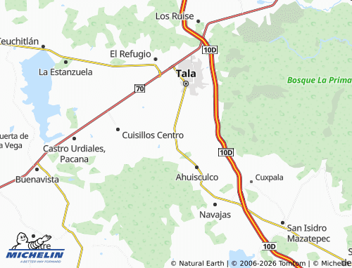 Mapa MICHELIN San Juan de Los Arcos - ViaMichelin