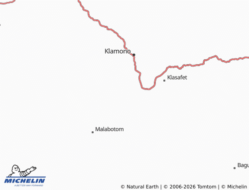 Mapa MICHELIN Malamoja - ViaMichelin