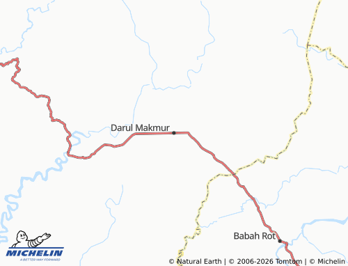 Mappa MICHELIN Darul Makmur - ViaMichelin