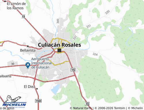 Mapa MICHELIN Guadalupe Victoria - ViaMichelin
