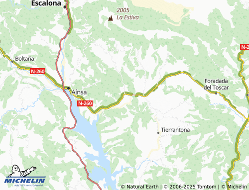 Carte MICHELIN Arro - ViaMichelin
