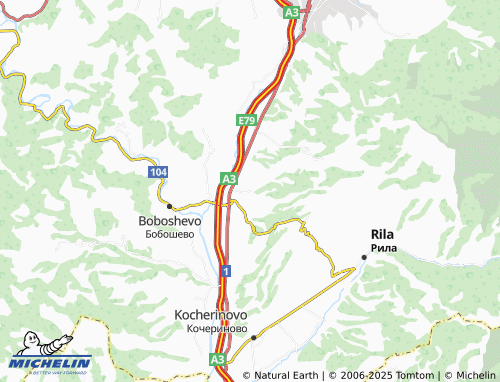 MICHELIN Slatino map - ViaMichelin