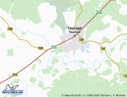 Mapa MICHELIN Taurai - ViaMichelin