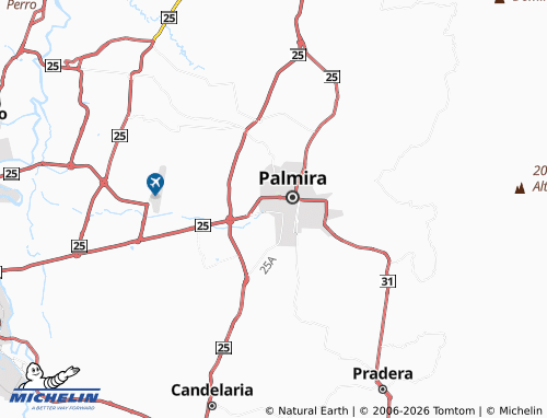 Mappa MICHELIN las Acacias - ViaMichelin