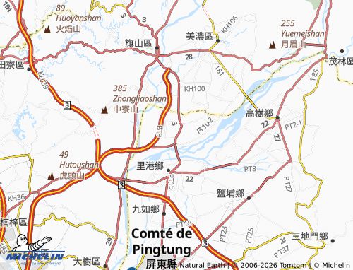 Mappa MICHELIN san zhang bu - ViaMichelin