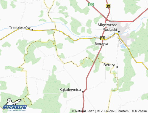 Carte MICHELIN Przychody - ViaMichelin