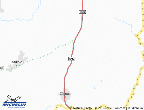 MICHELIN Ziangolodougou map - ViaMichelin