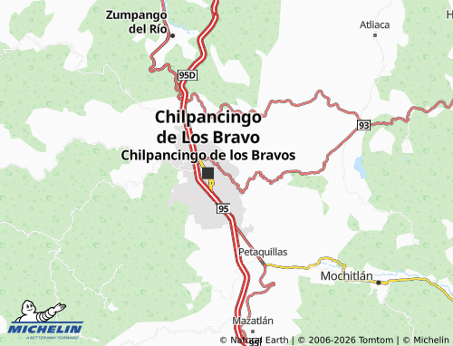 Mappa MICHELIN Primer Congreso de Anáhuac - ViaMichelin