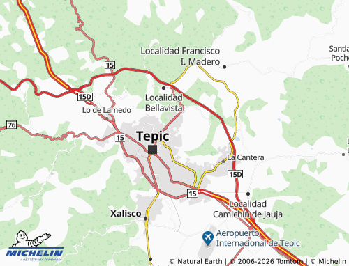 MICHELIN Puerta Higuera map - ViaMichelin