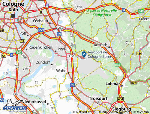 MICHELIN Grengel map - ViaMichelin