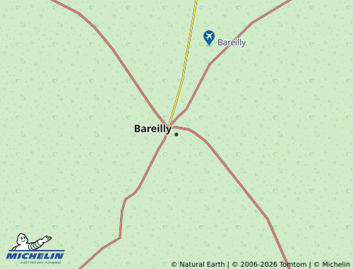 MICHELIN Bareilly map - ViaMichelin