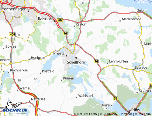 Mappa MICHELIN Schellhorn - ViaMichelin