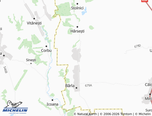 Mappa MICHELIN Urlueni - ViaMichelin