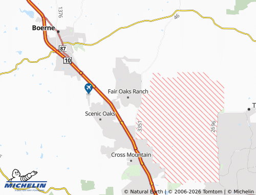 Mappa MICHELIN Fair Oaks Ranch - ViaMichelin