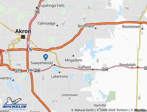 Mapa MICHELIN Mogadore - ViaMichelin