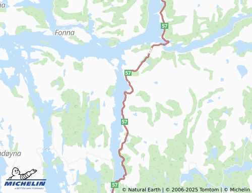 MICHELIN Dalsøyra map - ViaMichelin