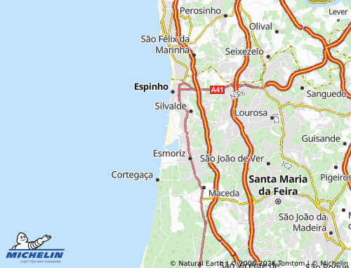Mapa MICHELIN Paramos - ViaMichelin