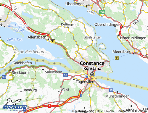 MICHELIN Eichbühl map - ViaMichelin