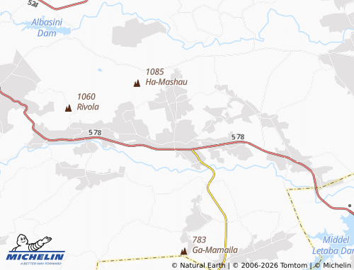 MICHELIN-Landkarte Basani - ViaMichelin