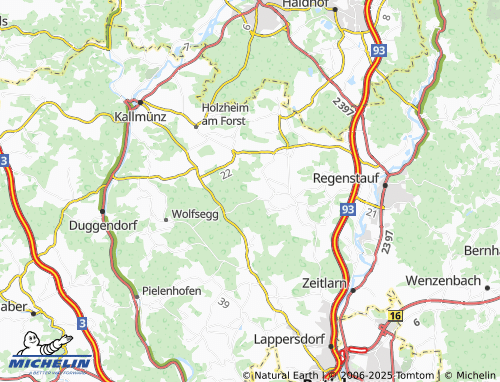 Mappa MICHELIN Frauenberg - ViaMichelin