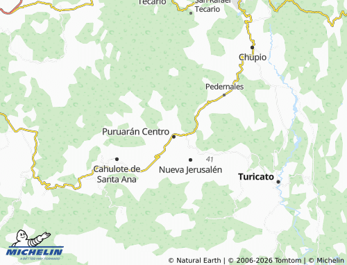 Mappa MICHELIN Benito Juárez - ViaMichelin