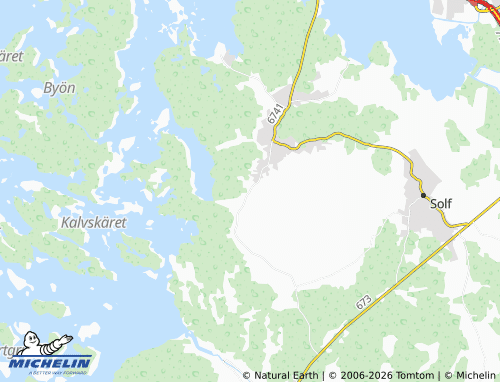 Carte MICHELIN Långnäset - ViaMichelin
