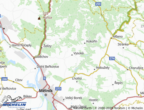 Mappa MICHELIN Vysoká - ViaMichelin