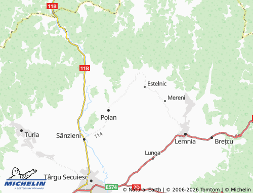 Mapa MICHELIN Belani - ViaMichelin