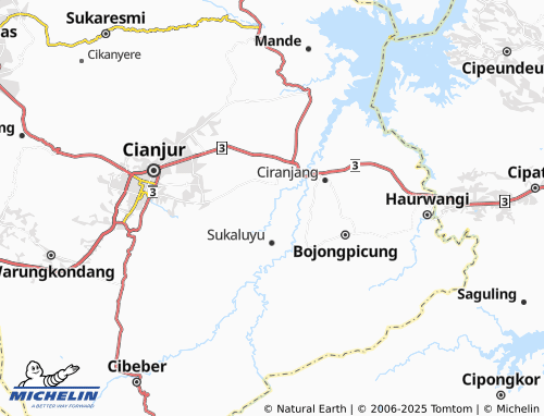 MICHELIN Babakansari map - ViaMichelin
