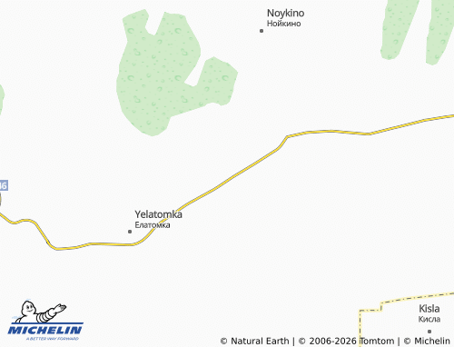 MICHELIN-Landkarte Novoye Tyurino - ViaMichelin