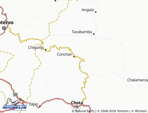 Carte MICHELIN Conchan - ViaMichelin