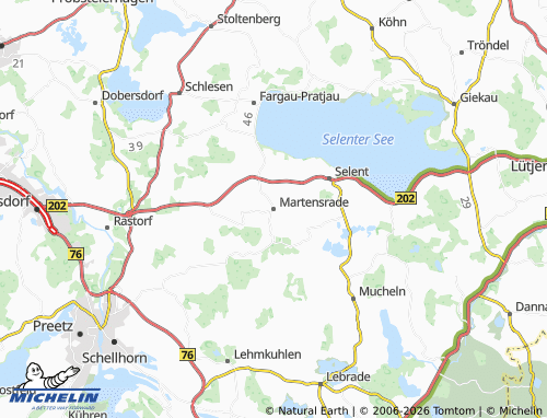 MICHELIN Martensrade map - ViaMichelin