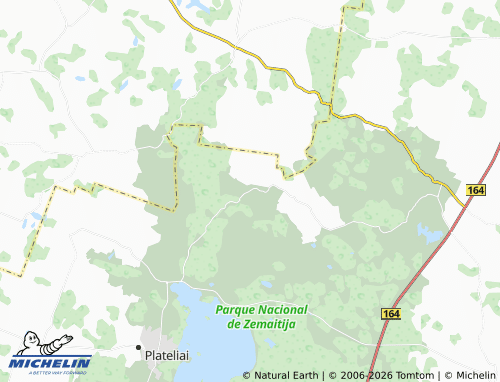 Mapa MICHELIN Pūčkoriai - ViaMichelin