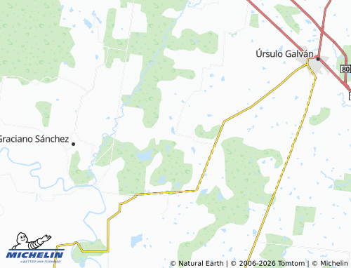 Mappa MICHELIN Campo Nuevo - ViaMichelin