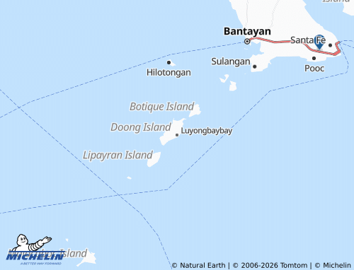 MICHELIN Luyongbaybay map - ViaMichelin