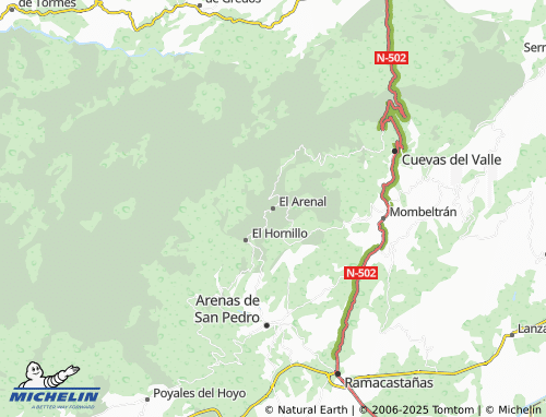MICHELIN-Landkarte El Arenal - ViaMichelin