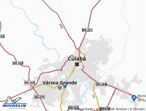 MICHELIN Santa Marta map - ViaMichelin