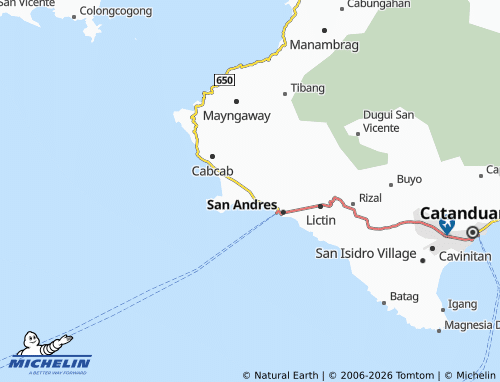 MICHELIN Datag map - ViaMichelin