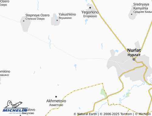 MICHELIN Yerepkino map - ViaMichelin