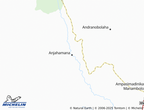 MICHELIN Anjahamana map - ViaMichelin