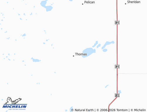 Mappa MICHELIN Thomas - ViaMichelin