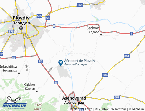 Mappa MICHELIN Katunitsa - ViaMichelin