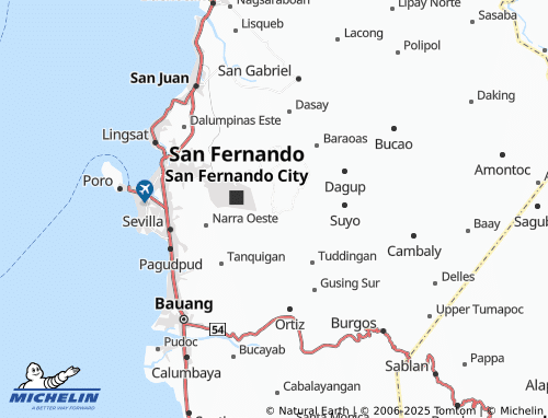 Mapa MICHELIN Apaleng - ViaMichelin