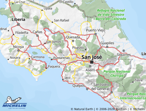 MICHELIN Palmares map - ViaMichelin